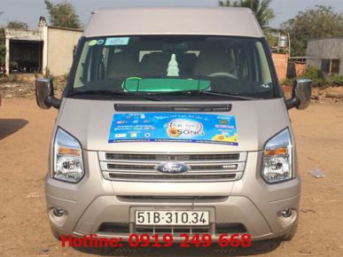 Cho thuê xe du lịch 16 chỗ tại Quận 3 Tp.HCM
