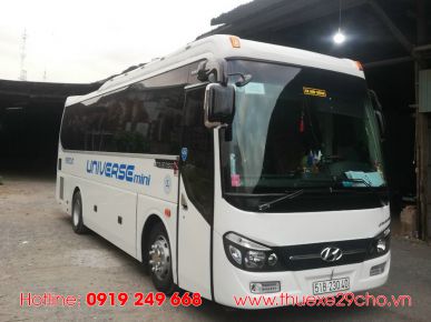 Cho thuê xe 29 chỗ tại Tp.HCM giá tốt, uy tín